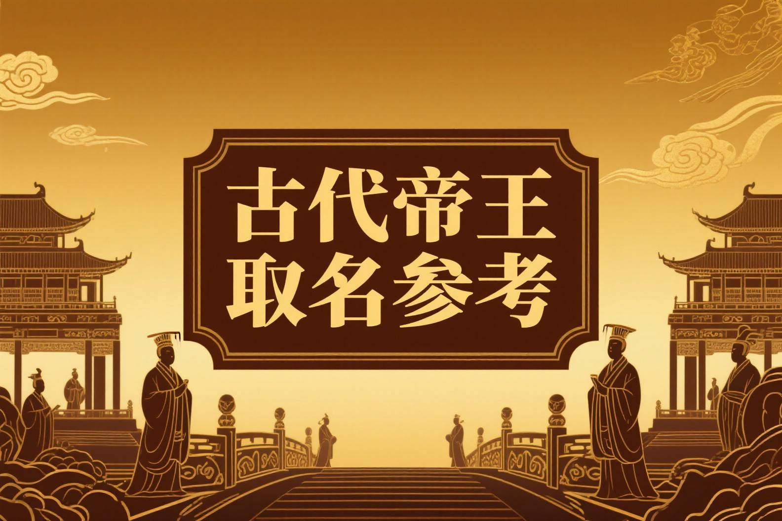 古代帝王取名参考